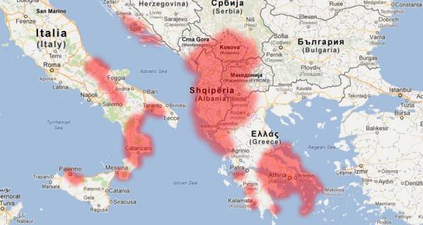 Albánci na Balkáně
