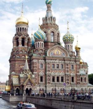 Church of the Savior on blood Petrohrad