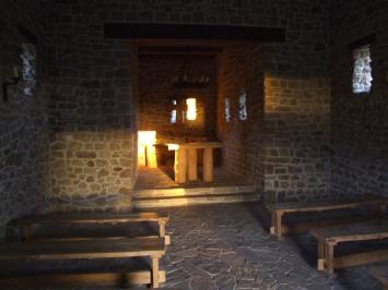 Replica of the church in Modrá (near Velehrad